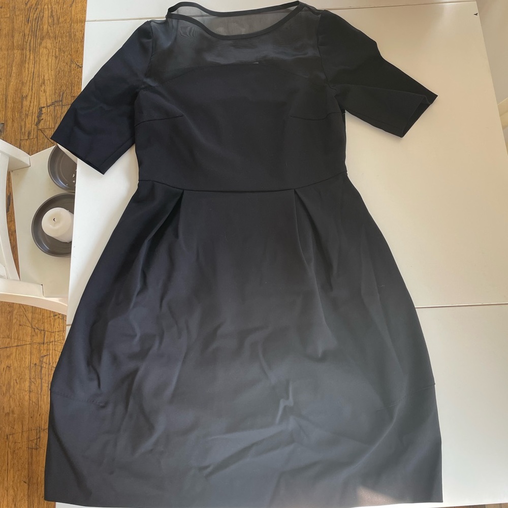 Mantu. Black midi dress